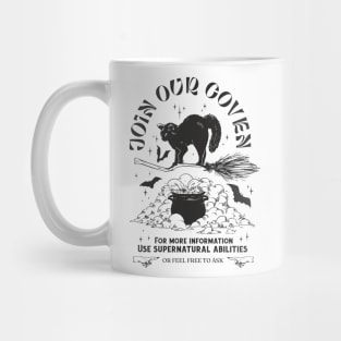 Join The Coven - Witch Recruiter Shirt Mug